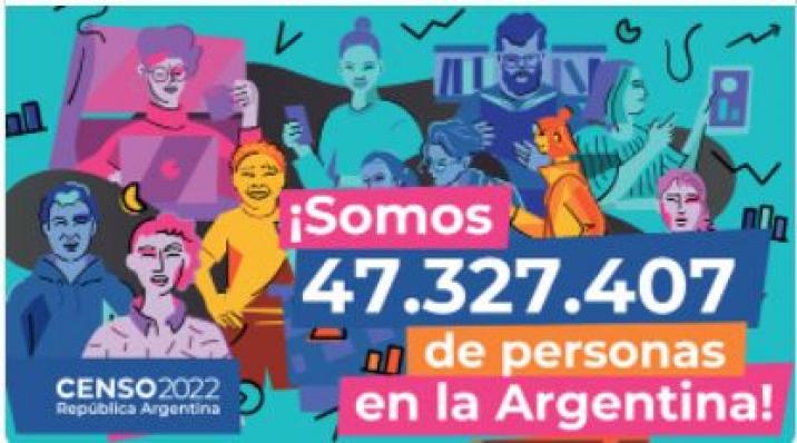Argentina tiene un total de 47.327.407 habitantes