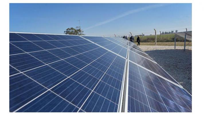 OSSE anunció que funciona el primer pozo de agua abastecido con energía solar