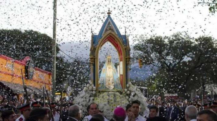 Jujuy celebra el centenario de la Virgen del Rosario