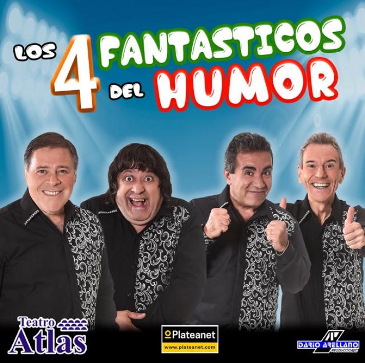 "Los 4 fantásticos del humor” levantan el telón