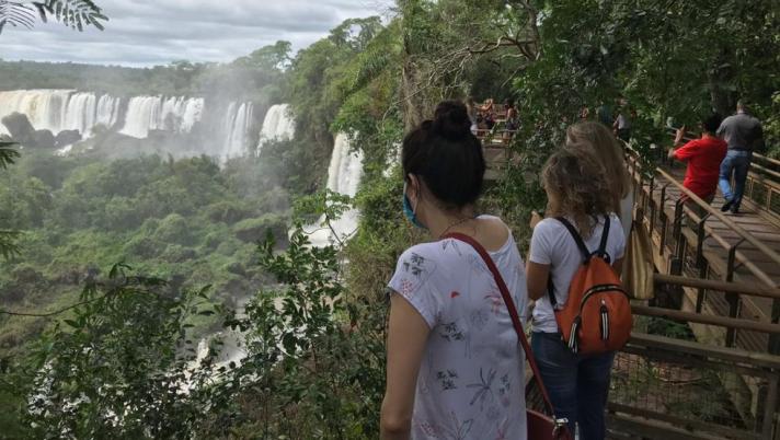 El Parque Nacional Iguazú recibió 8.500 visitantes 