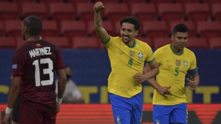 Brasil debutó con una victoria ante Venezuela