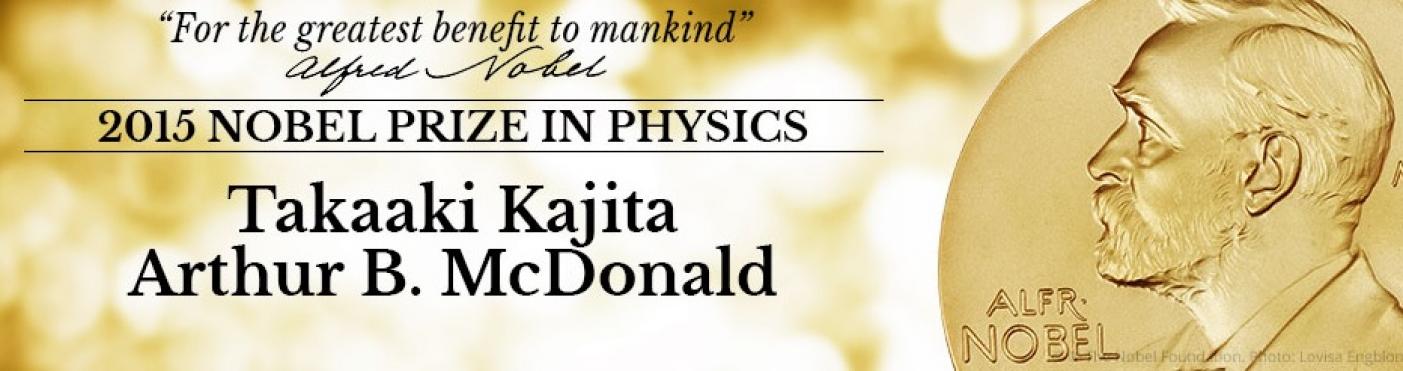 Kajita y McDonald reciben el Premio Nóbel de Física