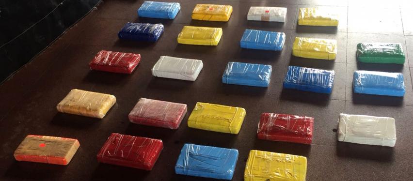25 Kilos de cocaína fueron detectados en Misiones