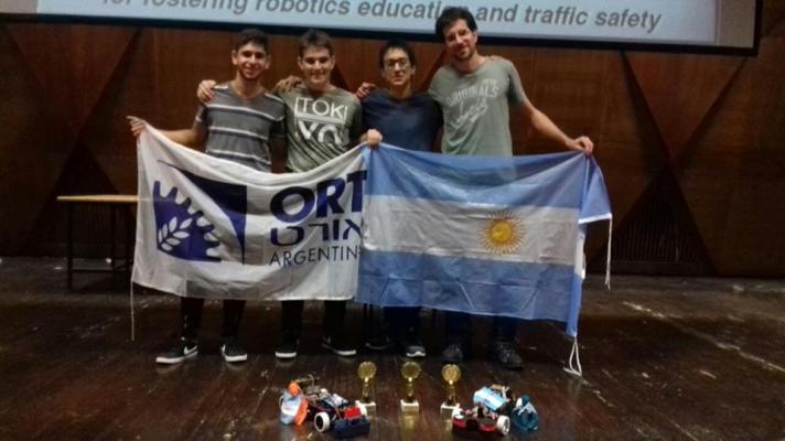 Alumnos argentinos se destacaron en Robotraffic 2018