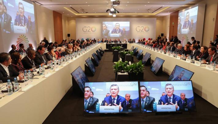 Macri expuso en el plenario de Educación y de Empleo del G20
