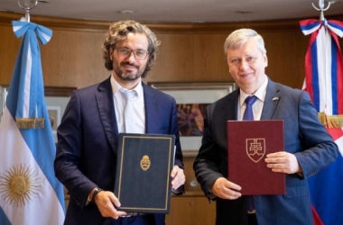 Argentina y Eslovaquia firmaron un acuerdo de intercambio 