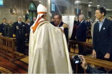 Montenegro asistió al Tedeum en la Catedral de los Santos Pedro y Cecilia