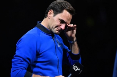 Federer se retiró entre ovación y lágrimas