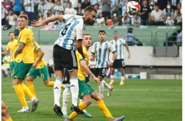 Argentina se impuso 2 a 0 a Australia