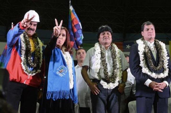 "Todos los argentinos vinimos a solidarizarnos con el pueblo boliviano"
