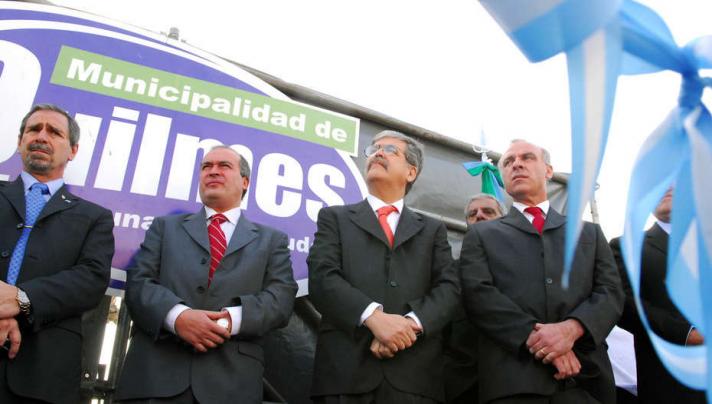 La delantera: López, Jaime y De Vido